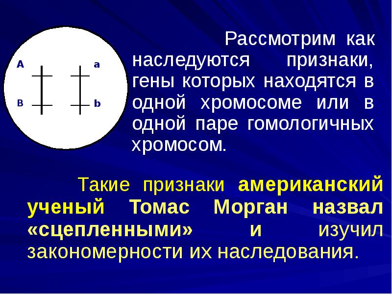 Сцепленное наследование признаков закон т моргана презентация 9 класс