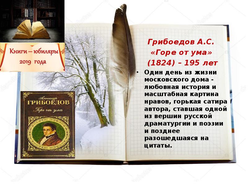 Презентация по книге горе от ума