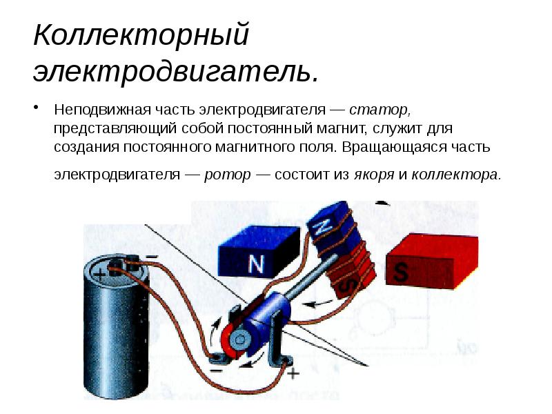 Мощность двигателя постоянного тока