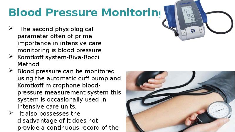 Blood Pressure Monitoring Blood Pressure Monitoring