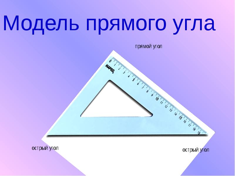 Виды углов 3 класс презентация