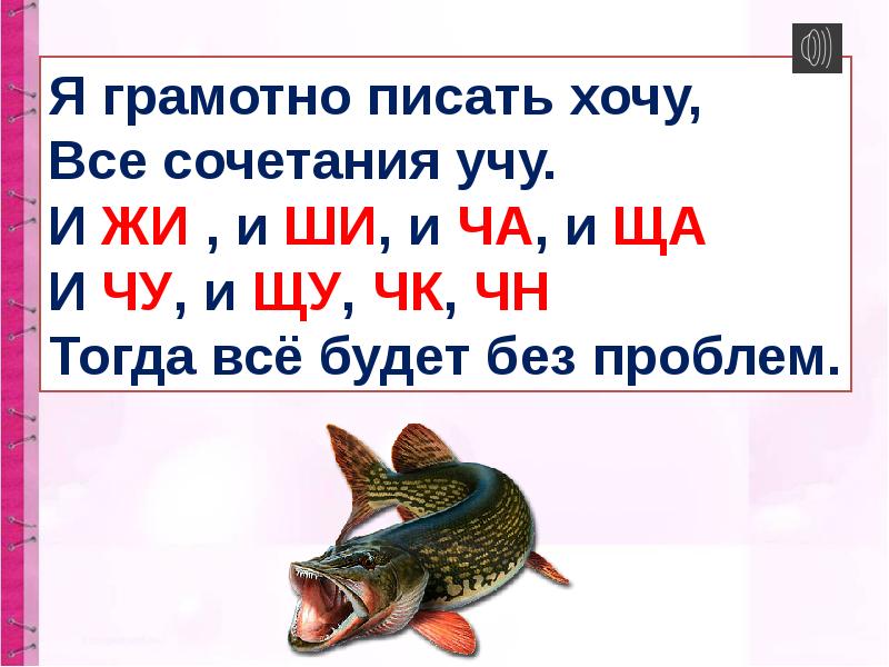 Правописание жи ши ча ща чу щу 1 класс презентация школа россии