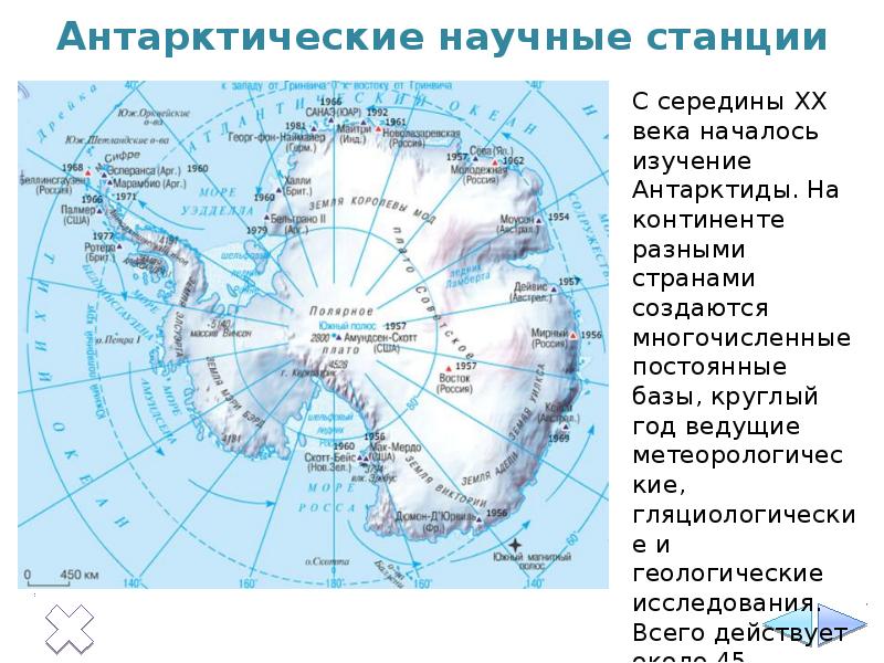 План характеристики географического положения антарктиды