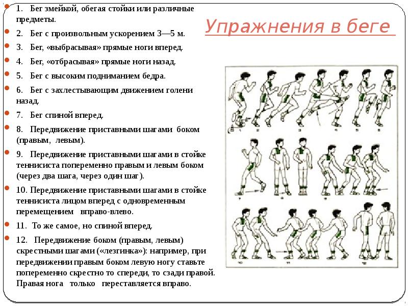 Специальные беговые упражнения презентация