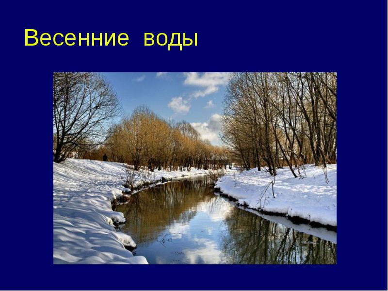 Вешний это. Весенние воды Тютчев. Некрасов весенние воды. Рассказ весенние воды.