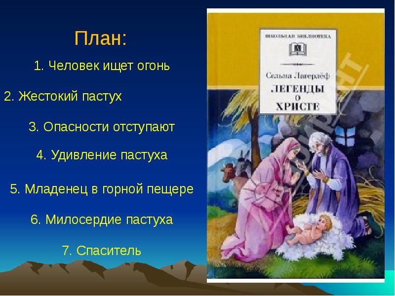 С лагерлеф святая ночь с лагерлеф в назарете презентация