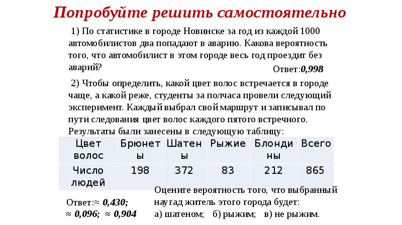 1) По статистике в городе Новинске за год из каждой 1000 1) По статистике в городе Новинске за год из каждой 1000