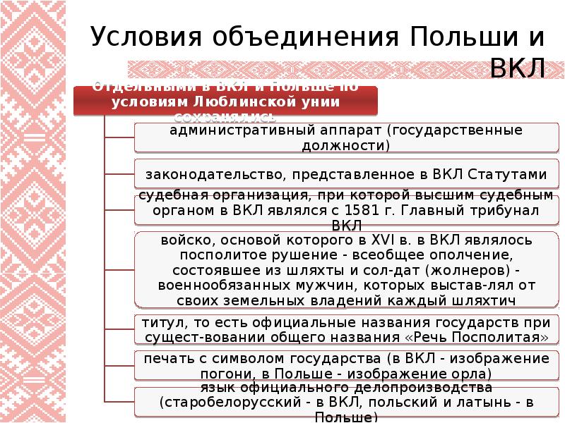 Условия объединения вкл и Польши. Причины объединения Литвы и Польши. Обьединение Польша и Литву. Объединение России и речи Посполитой.