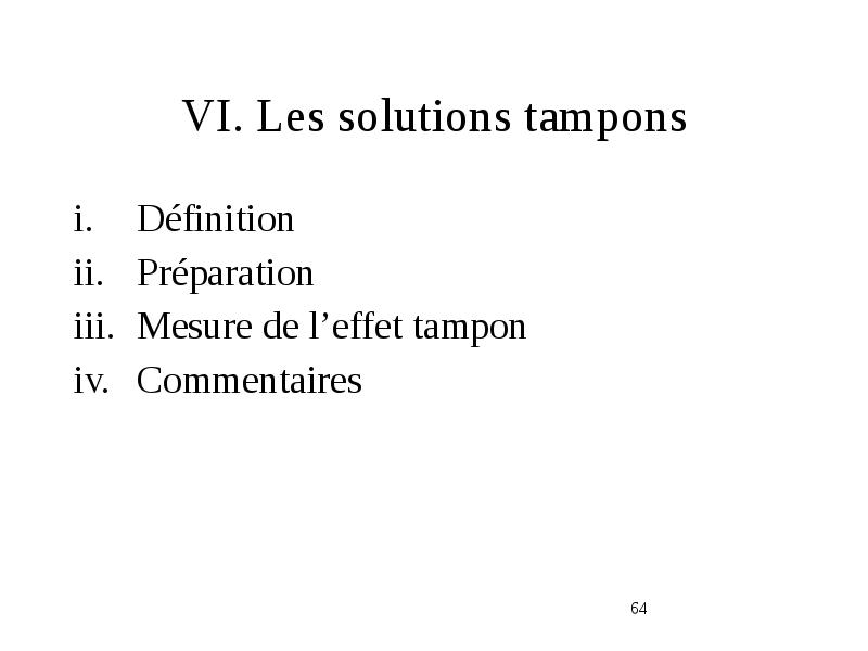 Les acides et les bases