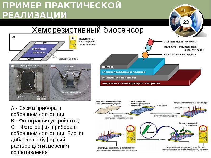 Биосенсоры для мониторинга презентация