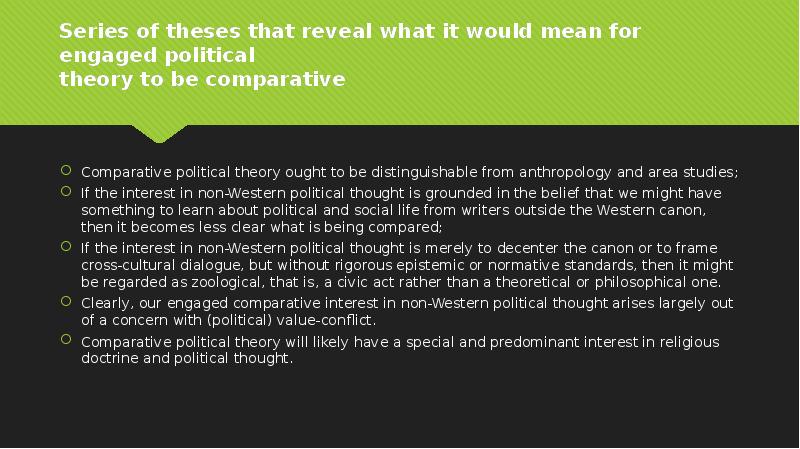 Series of theses that reveal what it would mean for engaged Series of theses that reveal what it would mean for engaged