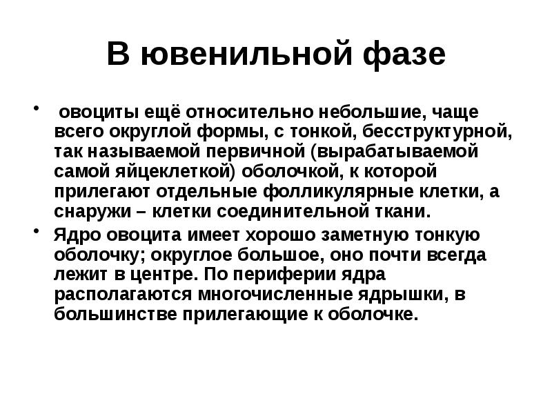 Нередко и небольшие. Стадия большого роста овоцитов. Овоцит стадии. Ювенильная стадия. Овоцит фазы.