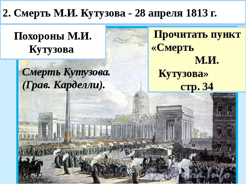 Заграничный поход русской армии презентация