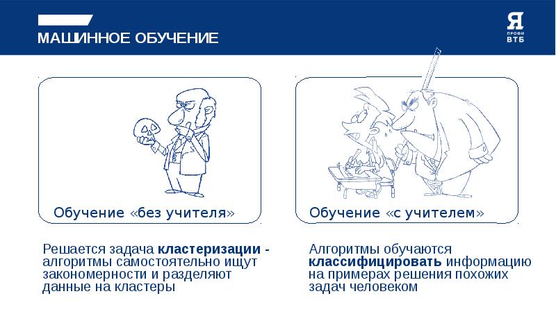 Примеры задач машинного обучения без учителя