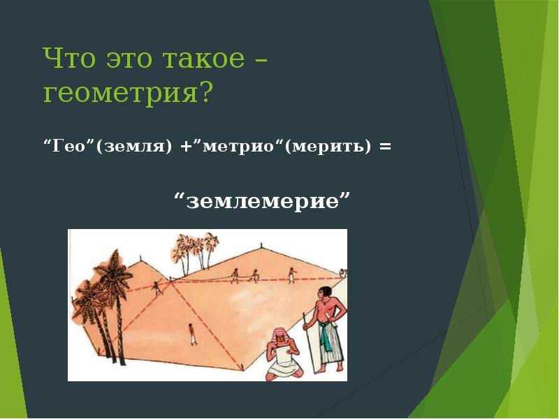 Откуда возникла геометрия проект