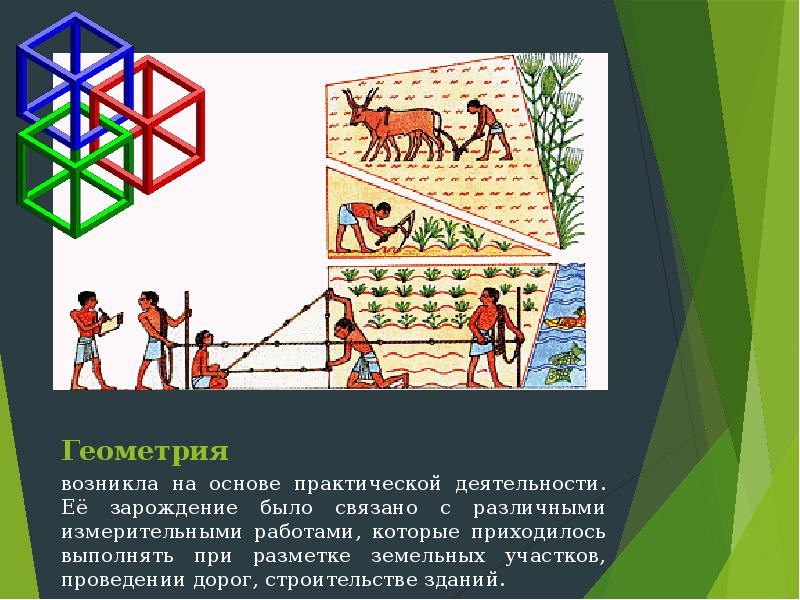 История возникновения геометрии презентация