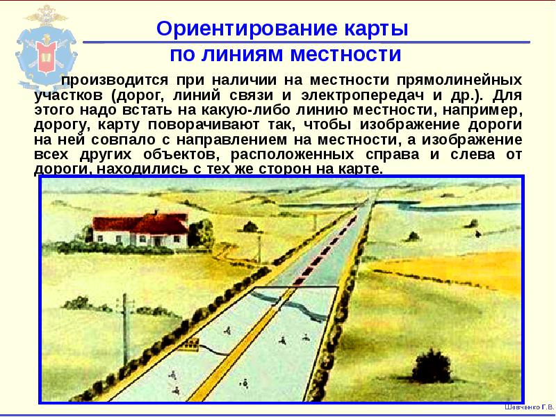 Технологическая карта ориентирование на местности