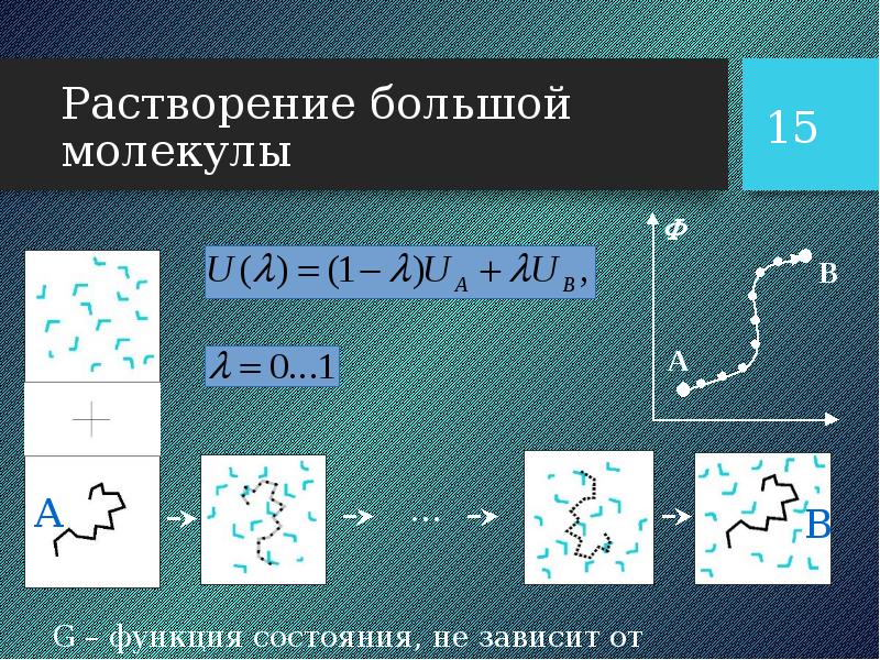 С помощью молекул