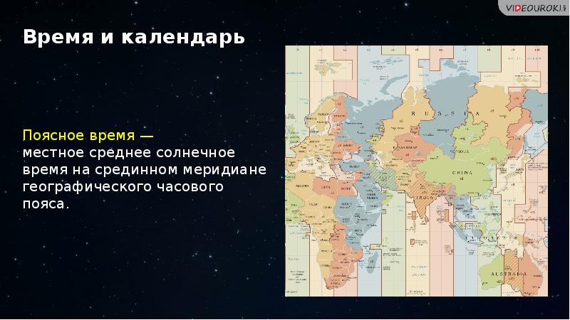 Презентация по астрономии на тему время и календарь