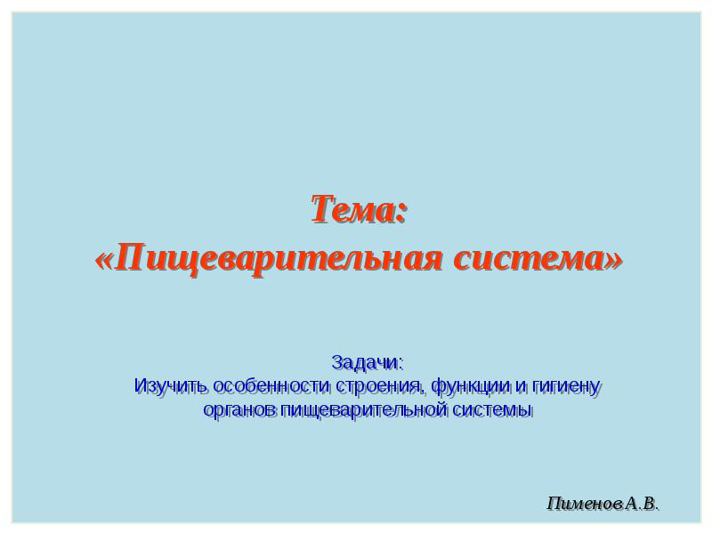 Анализаторы презентация пименова