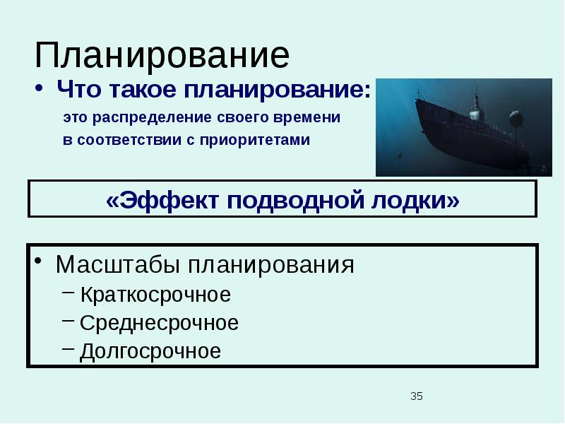 Долгосрочные краткосрочные и среднесрочные планы