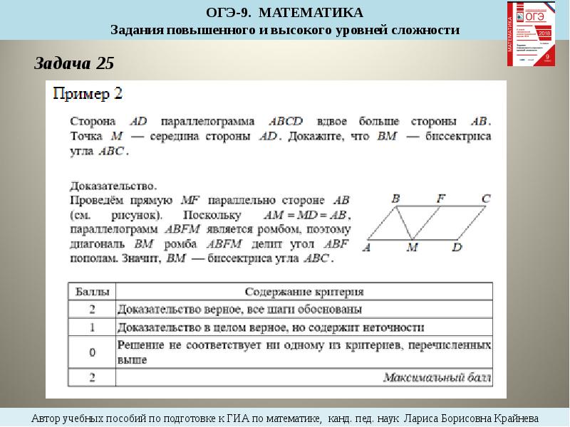 Математика 9 класс презентация огэ