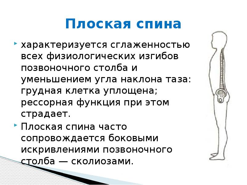 Плоская спина фото