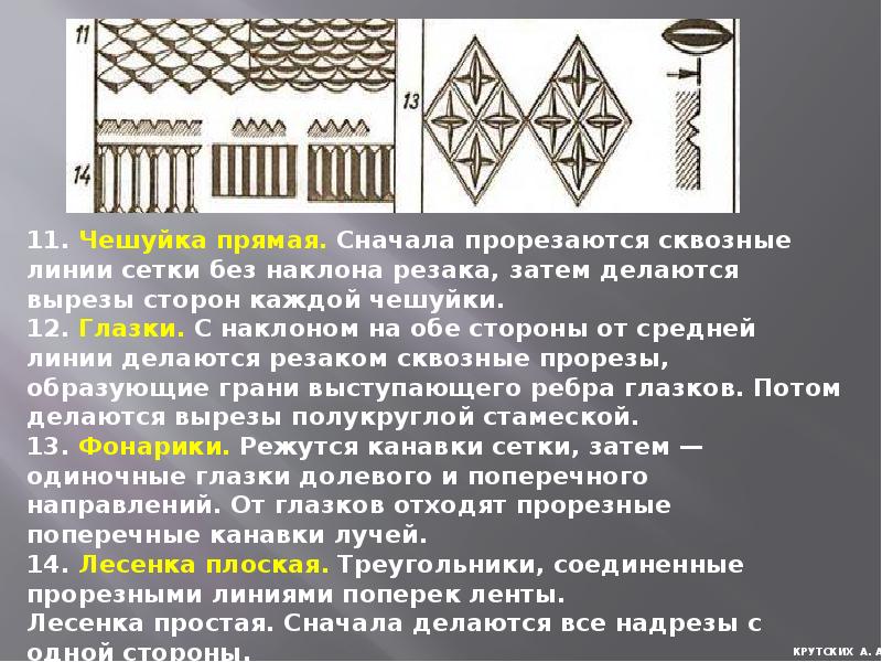 Виды резьбы по дереву и технология их выполнения 6 класс презентация