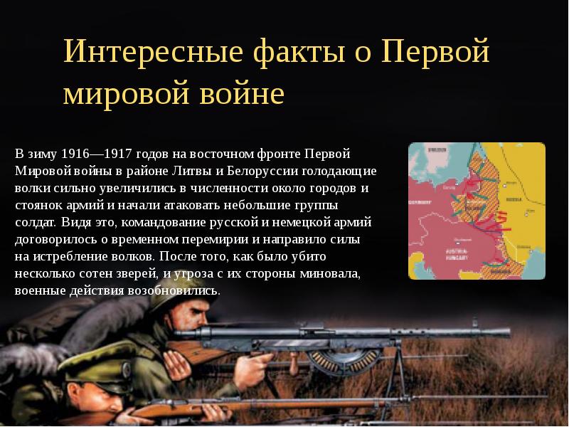Творческие проекты по теме первая мировая война