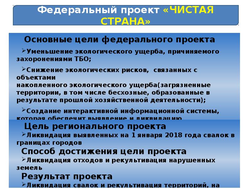 Чем отличается национальный проект от федерального проекта