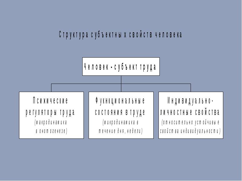 Структура субъекта. Субъект труда. Психологическая структура субъекта труда. Понятие субъекта труда. Признаки субъекта труда.