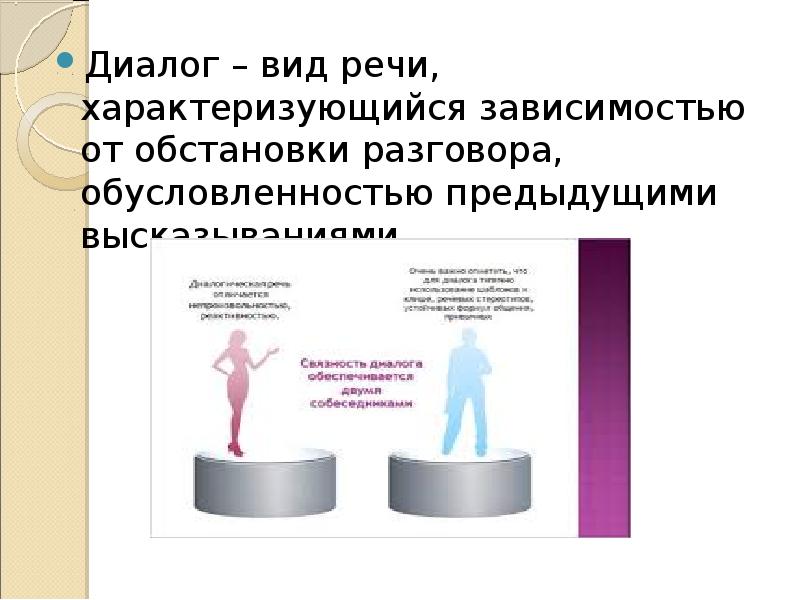 Выражения которые характеризуют речь. Тип диалога зависимость ситуцаия.