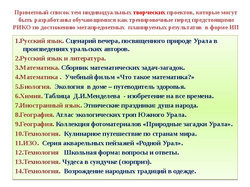 Темы индивидуальных работ. Темы для индивидуального проекта. Темы по индивидуальному проекту по русскому. Темы для индивидуального проекта по русскому языку. Творческие темы для индивидуального проекта.