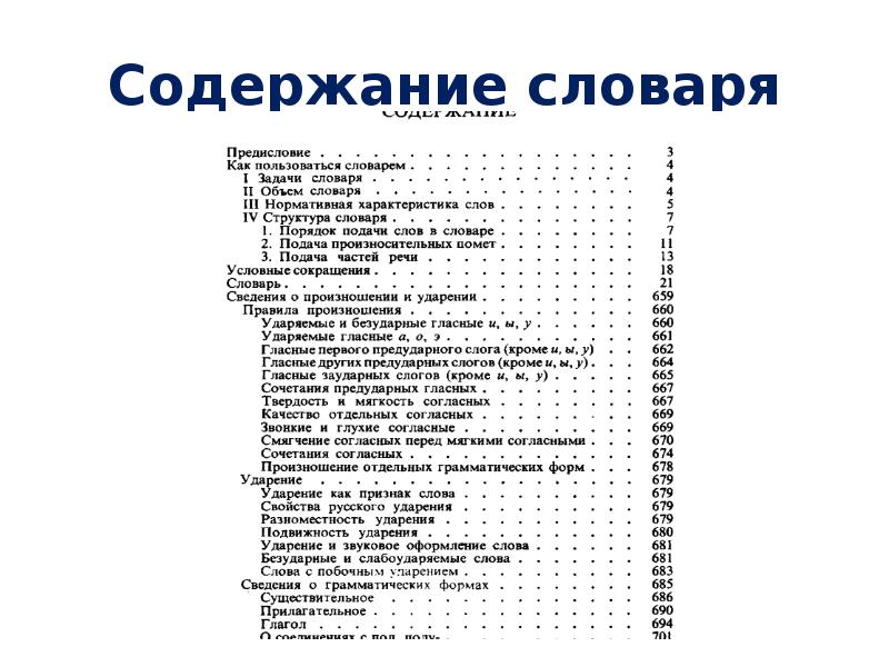 Словарь содержащий. Содержание словаря. Оглавление глоссарий. Глоссарий в содержании. Оглавление словаря.