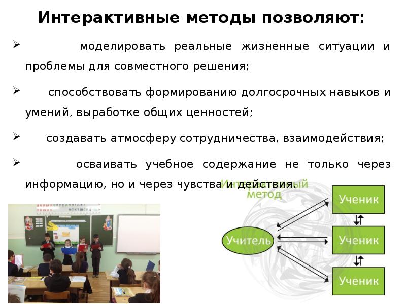 Интерактивное обучение 1 класс