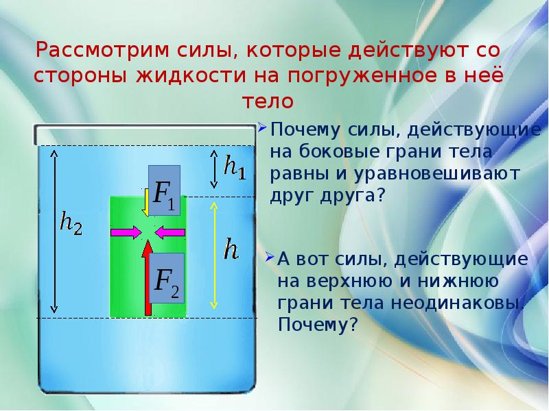 Презентация на тему давление газа 7 класс физика