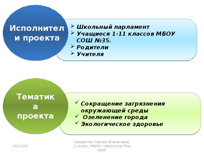 Социальный проект посади дерево