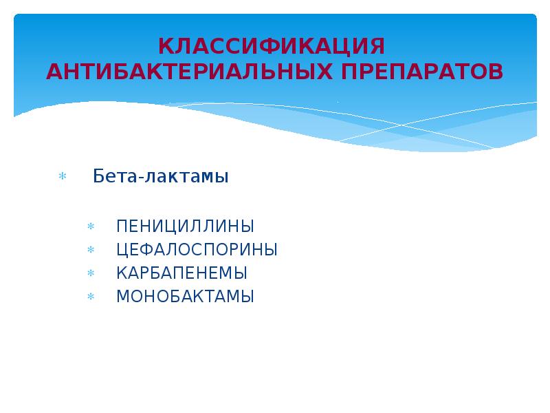 Клиническая фармакология антибиотиков презентация