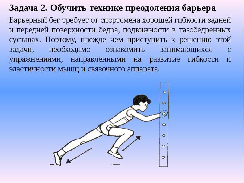 Обучение барьерному бегу. Методика обучения технике барьерного бега. Барьерный бег атака барьера. Техника преодоления барьеров картинки. Сед в положении барьерного шага.