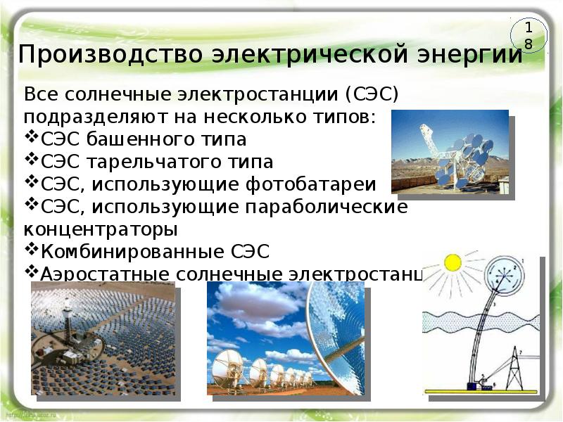 Производство и передача электрической энергии презентация