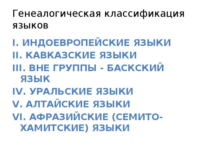 Основные теории происхождения языка презентация