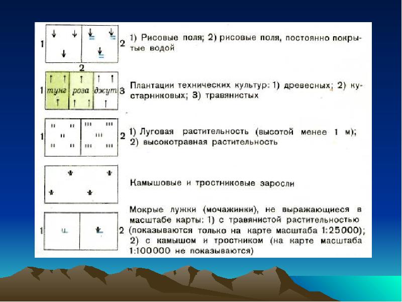 Топографические карты и их чтение