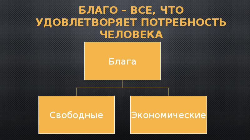 Благо ресурсы факторы производства