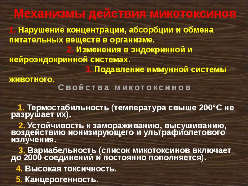 Микотоксикозы презентация микробиология