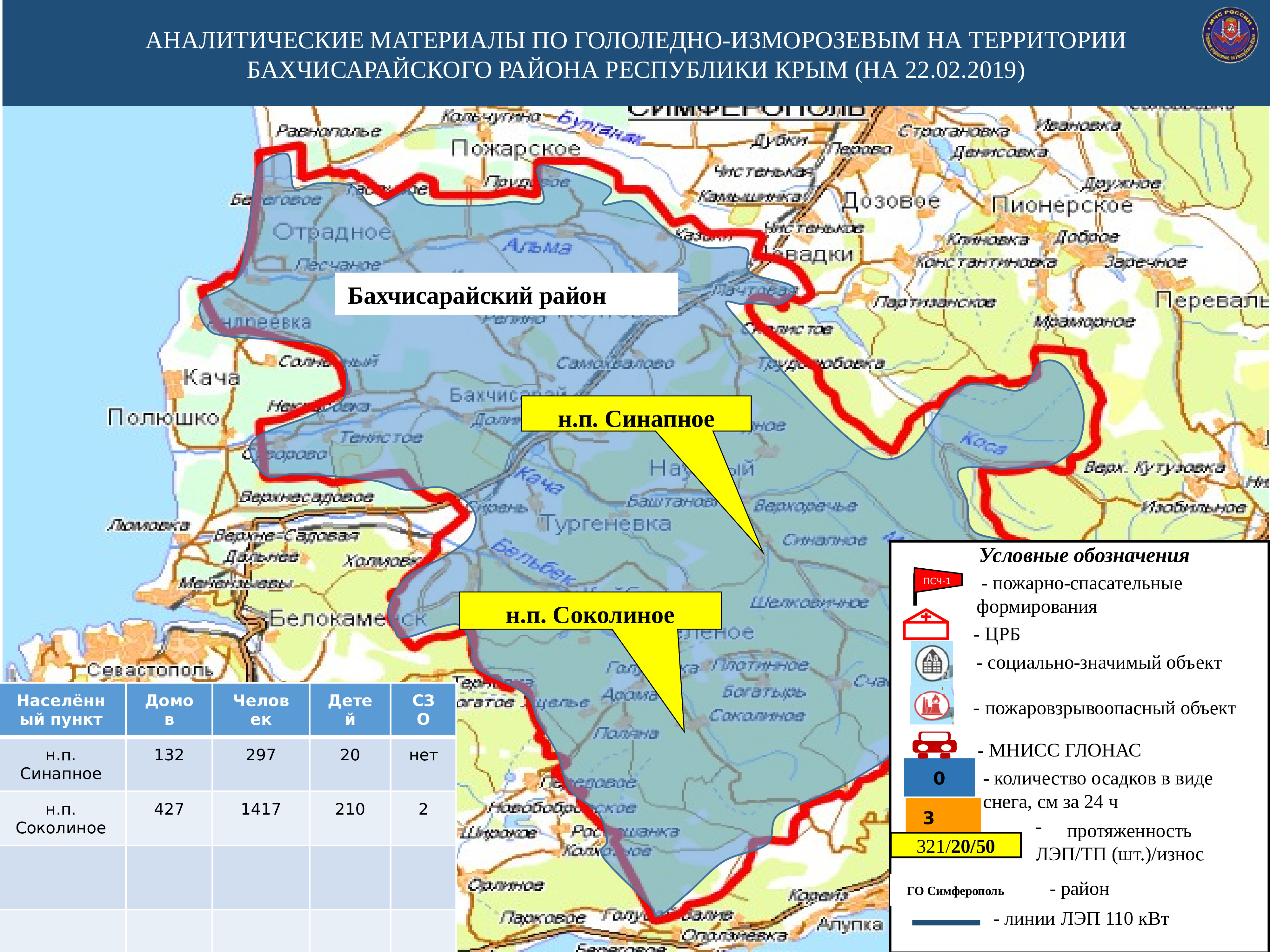 Карта бахчисарайского района крыма с населенными пунктами