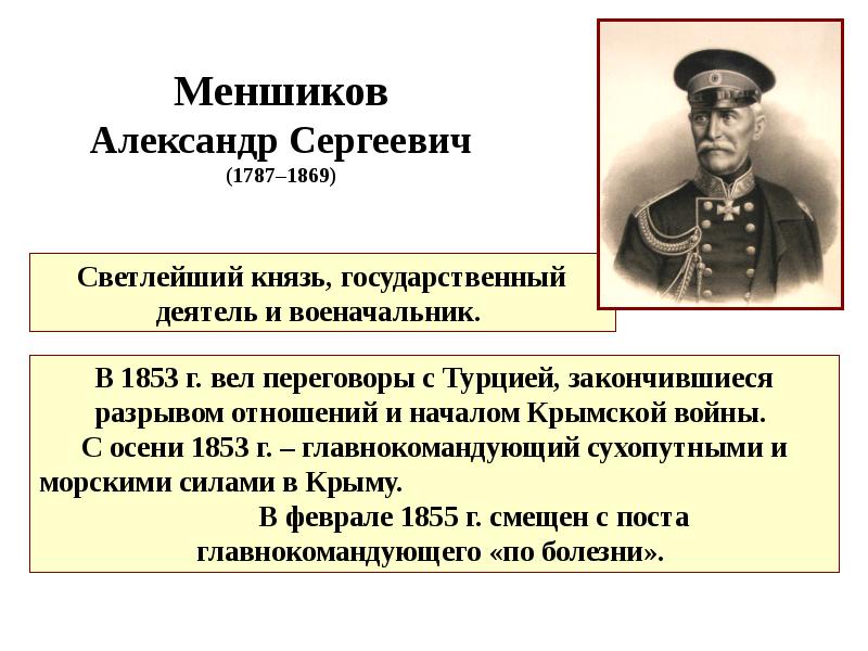 Крымская война при николае 1 презентация 9 класс