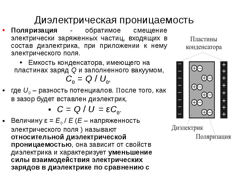 Заряд на пластинах. Формулы для определения диэлектрической проницаемости среды. Электрическая проницаемость материалов. Относительная диэлектрическая проницаемость диэлектрика формула. Диэлектрическая проницаемость поливинилхлорида.