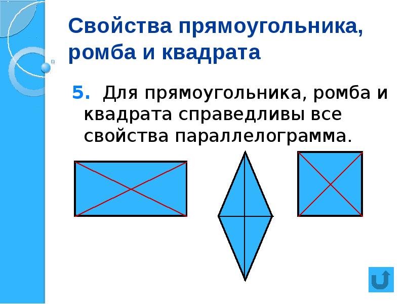 Ромб и квадрат. Ромб это прямоугольник. Свойства прямоугольника ромба и квадрата. Прямоугольник ромб квадрат. Все свойства прямоугольника, ромба, квадрата.