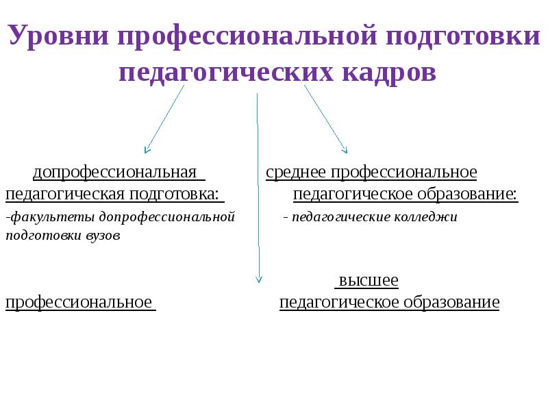 Уровень профессиональной подготовки. Уровни профессиональной подготовки педагога. Среднее профессиональное педагогическое. Уровни профессиональной готовности педагога. Степень профессиональной подготовленности педагога это.