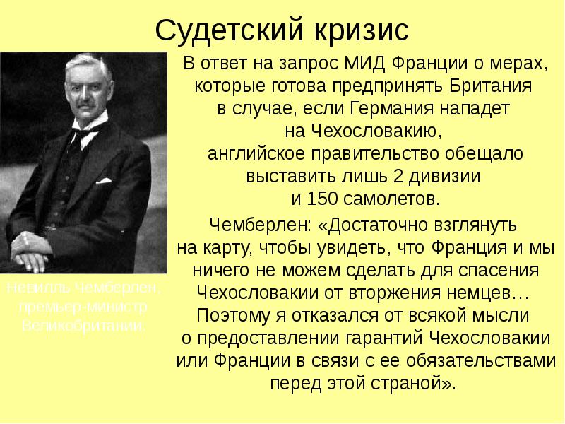 Международные отношения в 1930 е гг политика умиротворения агрессора презентация